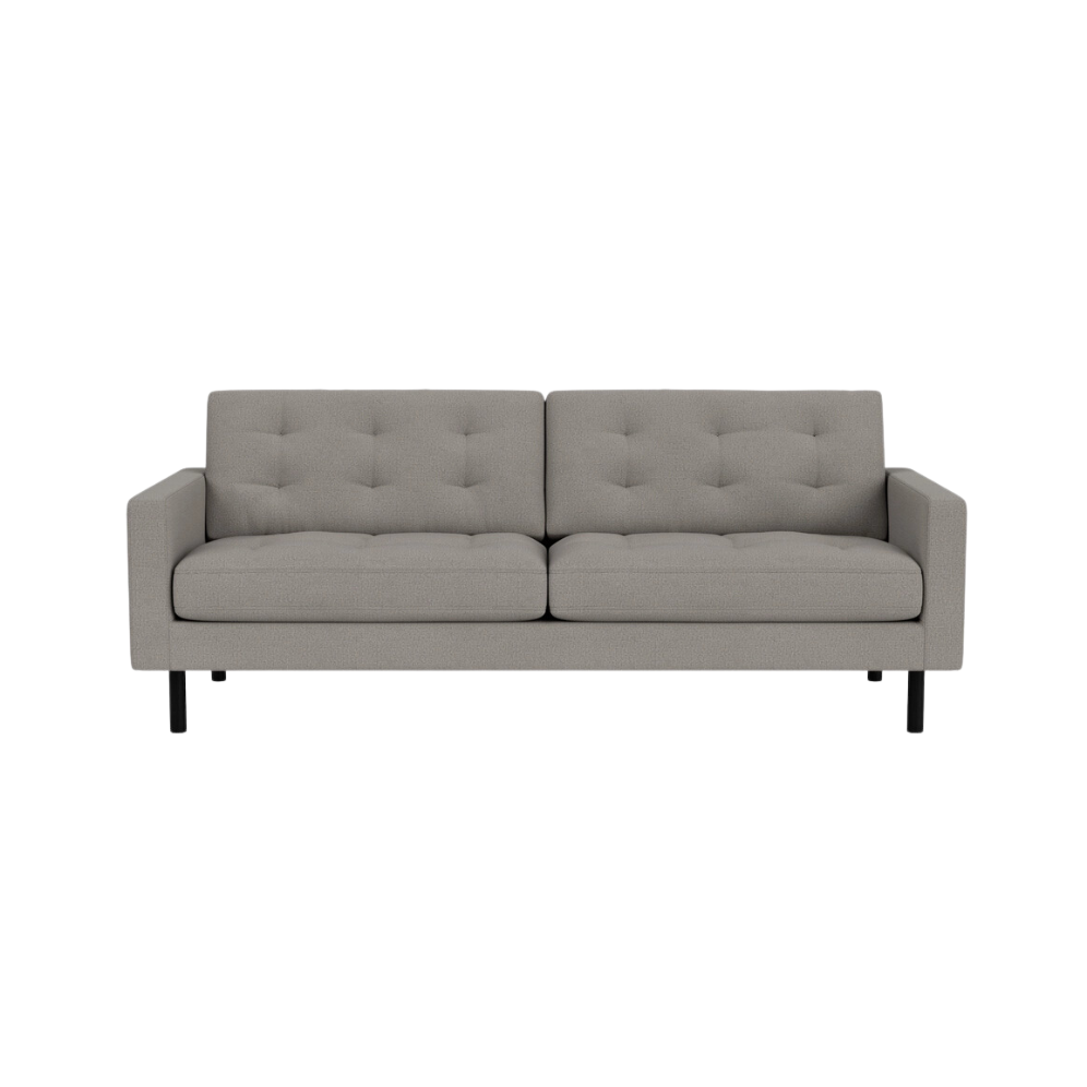 Joan 83" Sofa - Panama Grey 1 - FURNITURE - sofa EQ3