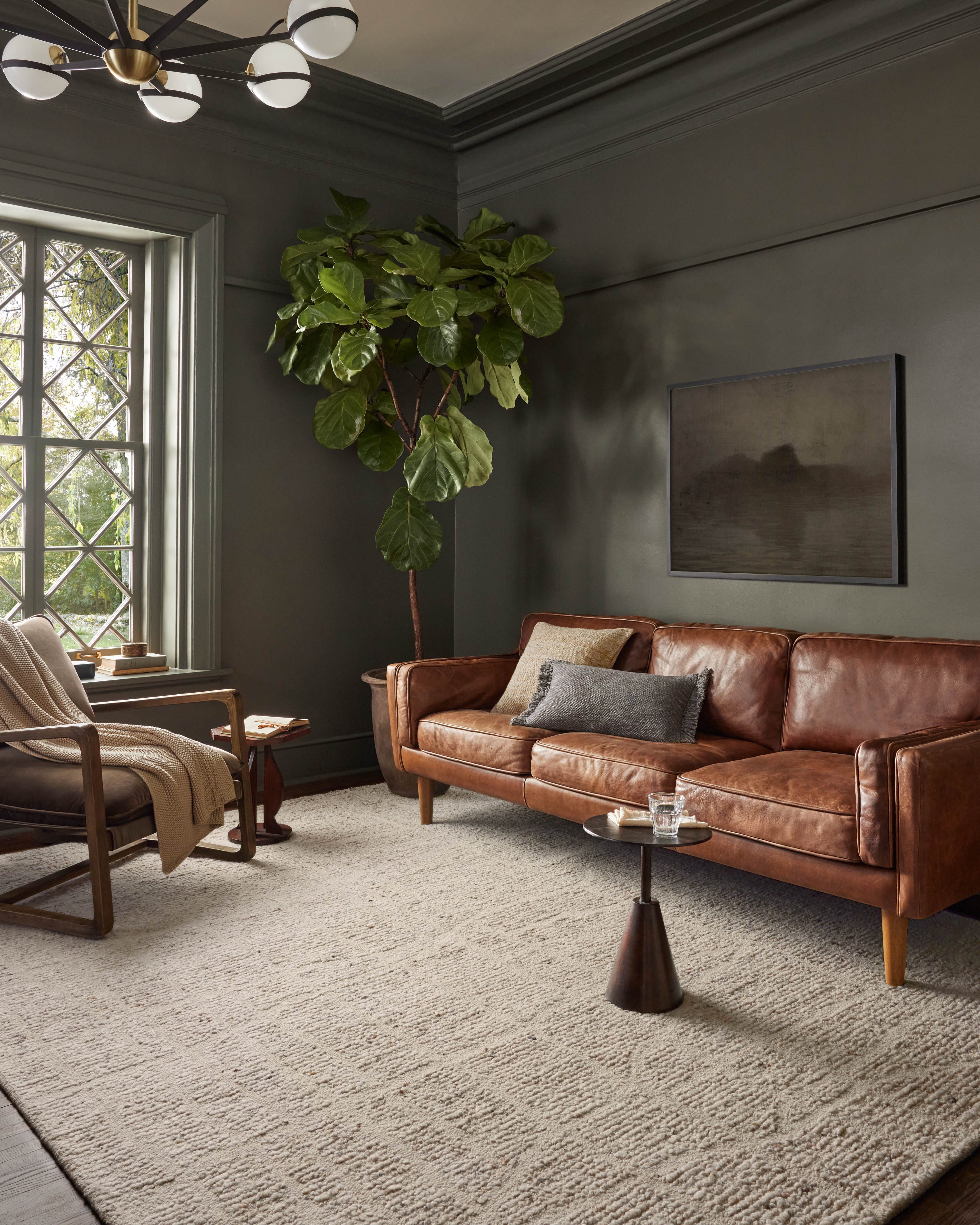 Magnolia Home by Joanna Gaines x Loloi Jones Oatmeal No. 1 Rug 0-RUGS-wool Loloi