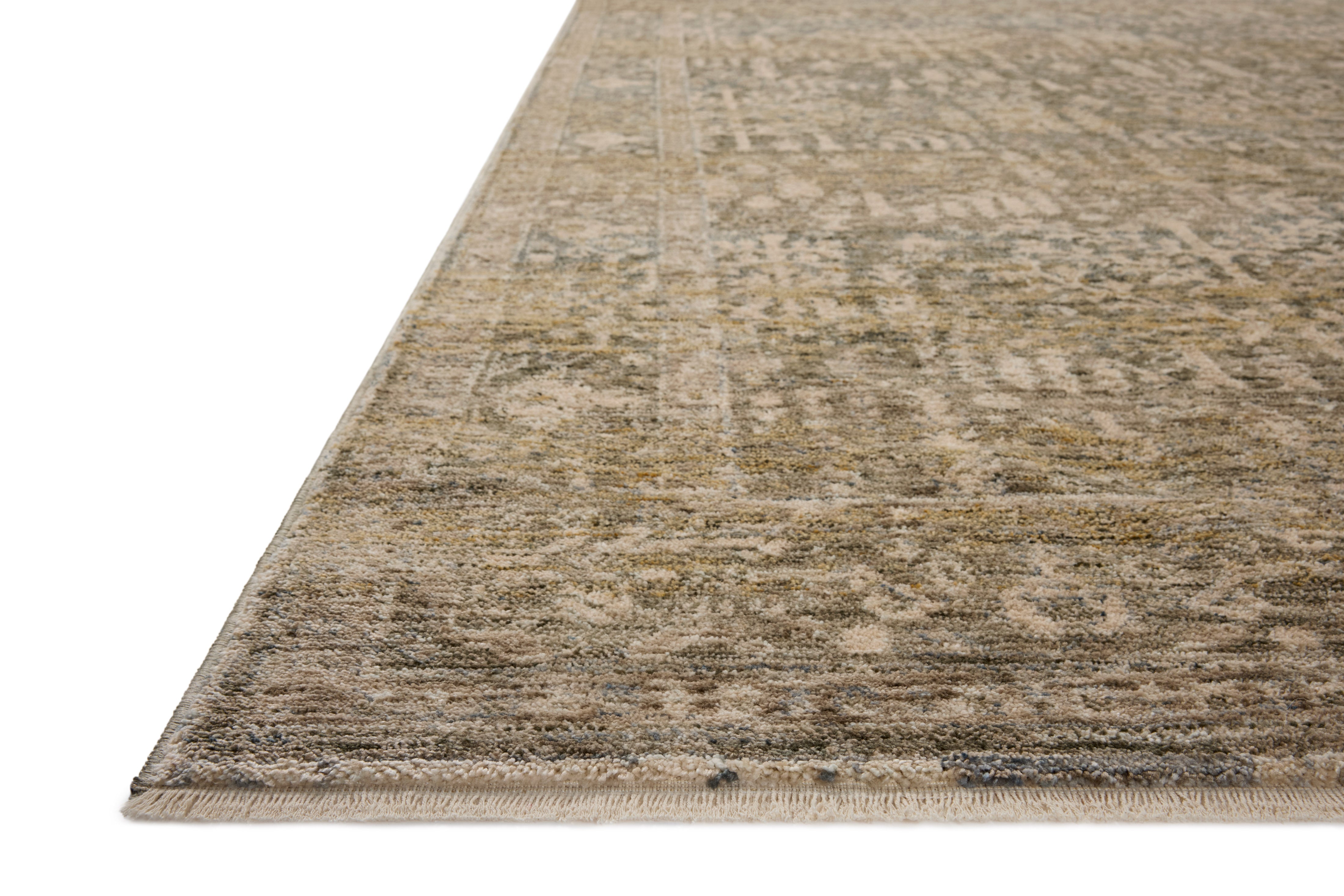 Magnolia Home by Joanna Gaines x Loloi Junie Moss / Natural Rug RUGS - vintage inspired Loloi