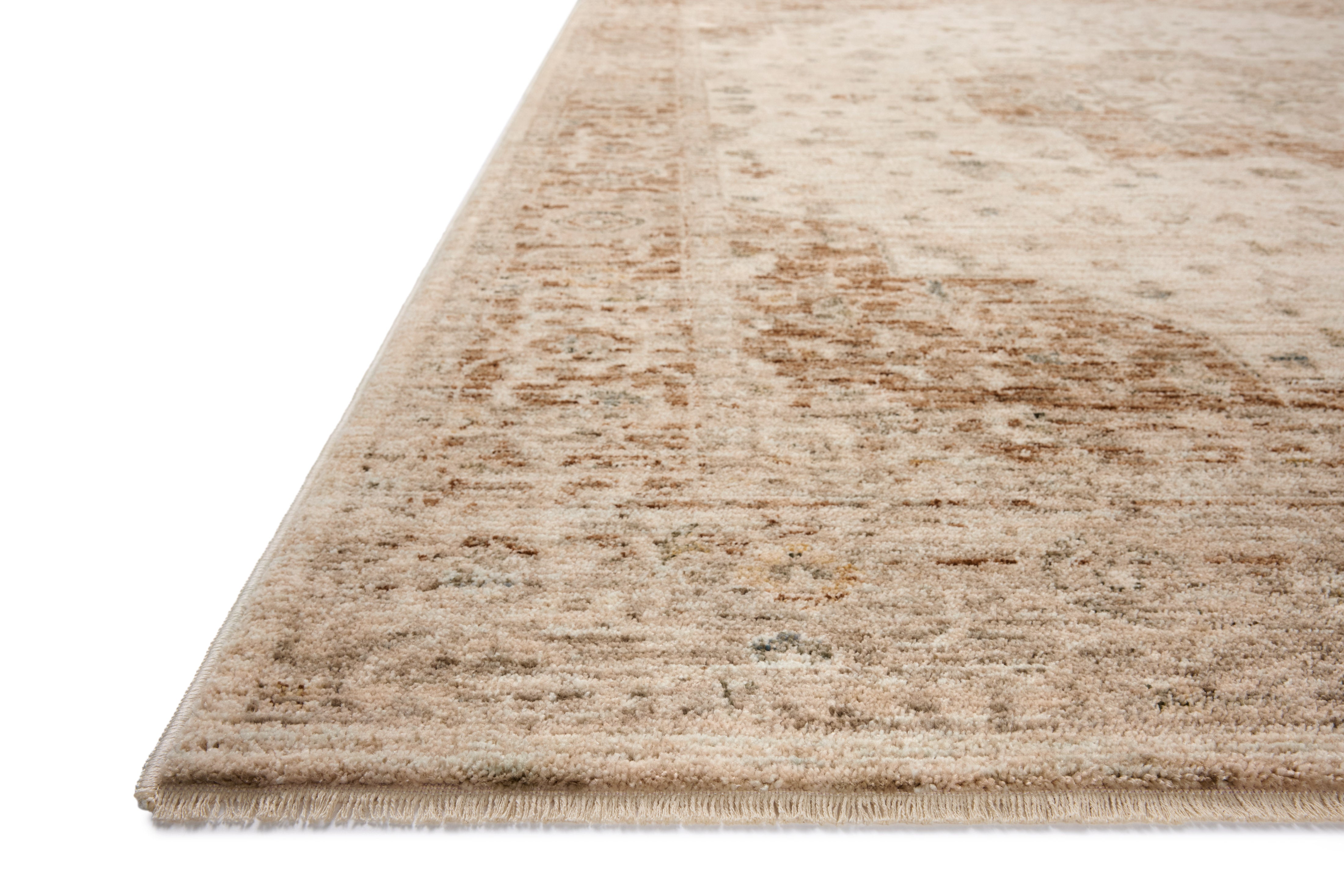 Magnolia Home by Joanna Gaines x Loloi Junie Natural / Clay Rug RUGS - vintage inspired Loloi