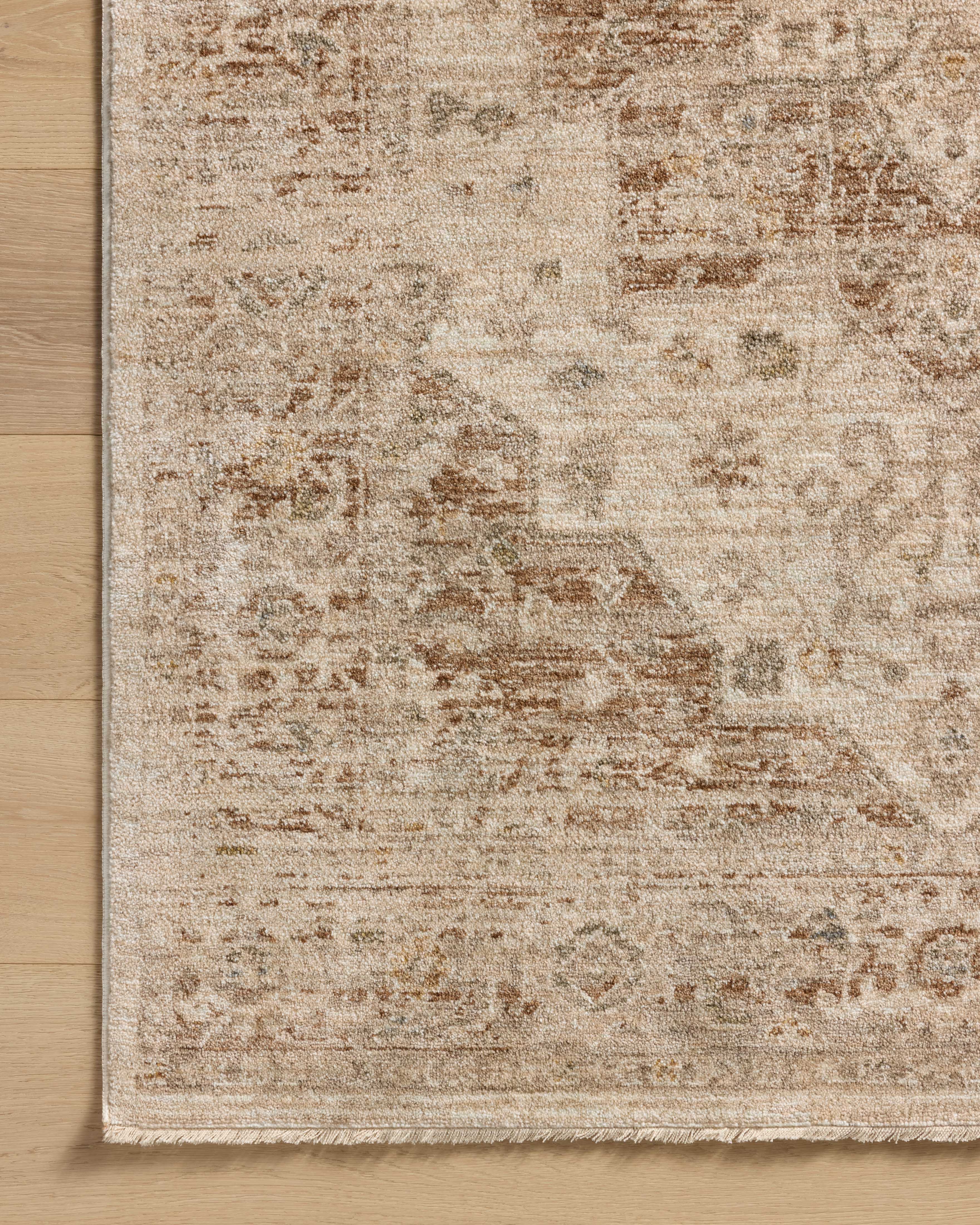 Magnolia Home by Joanna Gaines x Loloi Junie Natural / Clay Rug RUGS - vintage inspired Loloi