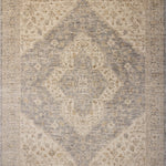 Magnolia Home by Joanna Gaines x Loloi Junie Denim / Natural Rug RUGS - vintage inspired Loloi