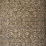 OVERSTOCK RUG - Magnolia Home by Joanna Gaines x Loloi Junie Lagoon / Natural Rug - 5'3" x 5'3" Round IN STORE - Sale Rugs Loloi