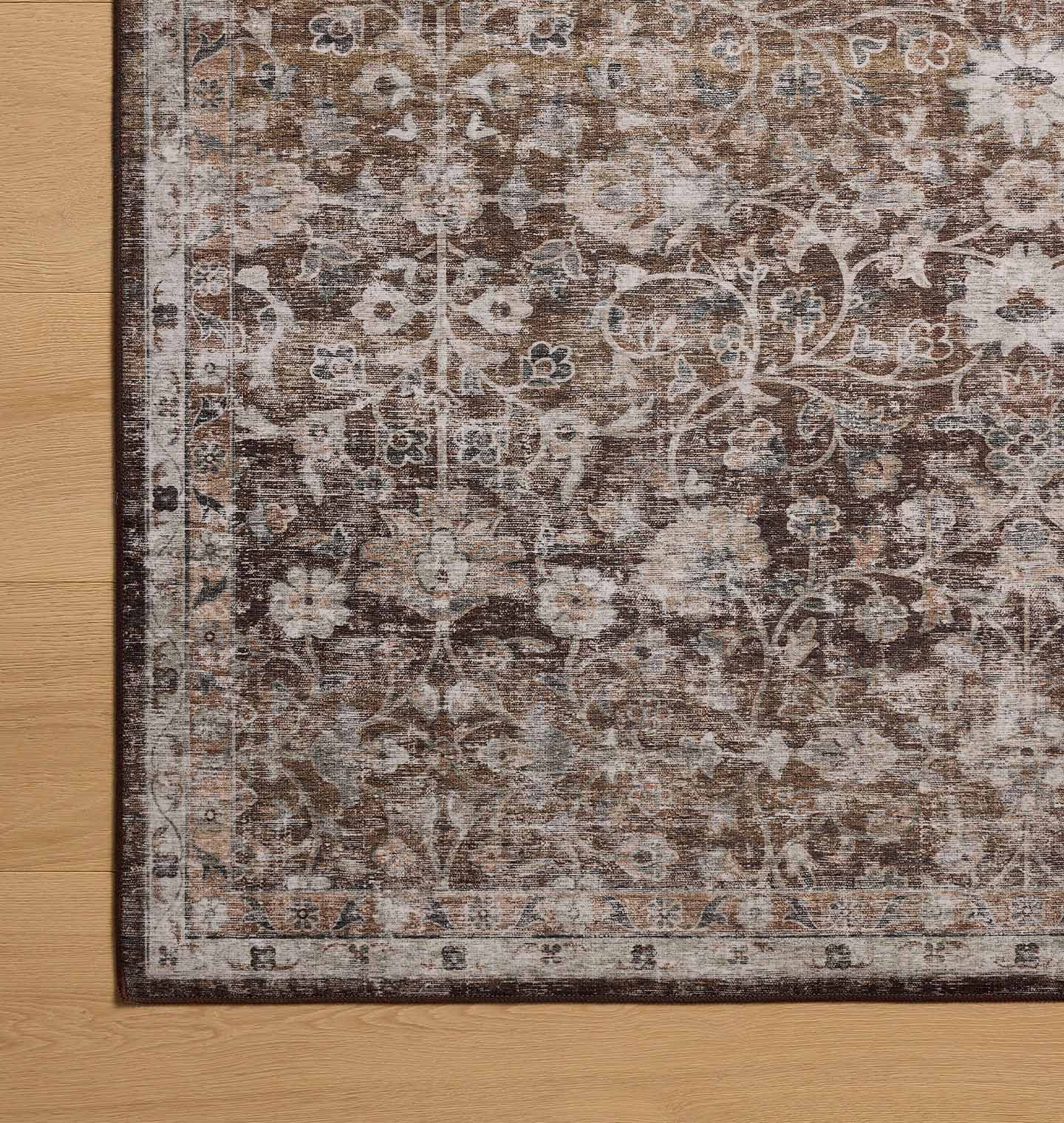 FLOOR MODEL - Amber Lewis x Loloi Josie Earth / Natural - 3'6" x 5'6" RUGS - floor model Loloi