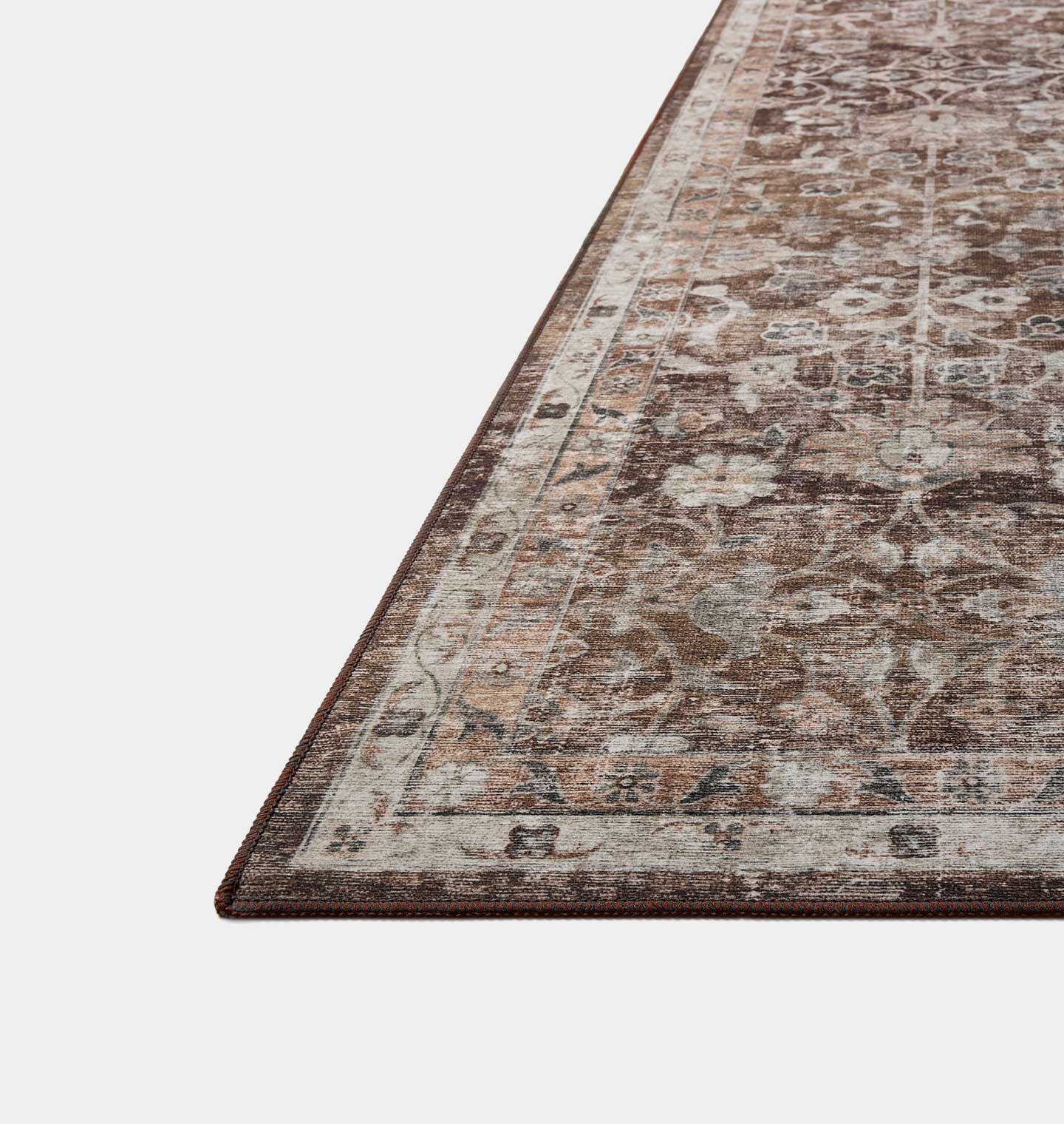 FLOOR MODEL - Amber Lewis x Loloi Josie Earth / Natural - 3'6" x 5'6" RUGS - floor model Loloi