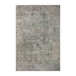 Chris Loves Julia x Loloi Jules Emerald / Antique Ivory Rug 0-patterned Loloi