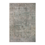 Chris Loves Julia x Loloi Jules Emerald / Antique Ivory Rug 0-patterned Loloi
