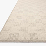 Brigette Romanek x Loloi Knox Ivory / Silver Rug 1- RUGS - wool Loloi