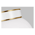 Monroe Semi Flush Mount LIGHTING - ceiling fixture Visual Comfort