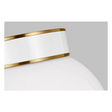 Monroe Semi Flush Mount LIGHTING - ceiling fixture Visual Comfort