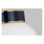 Monroe Semi Flush Mount LIGHTING - ceiling fixture Visual Comfort