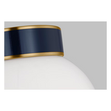 Monroe Semi Flush Mount LIGHTING - ceiling fixture Visual Comfort