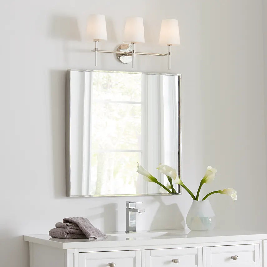 Monroe 3-light Vanity Sconce LIGHTING - vanity Visual Comfort