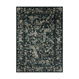 Rifle Paper Co. x Loloi Laurel Peacock Garden Navy Rug 0-RUGS-patterned Loloi