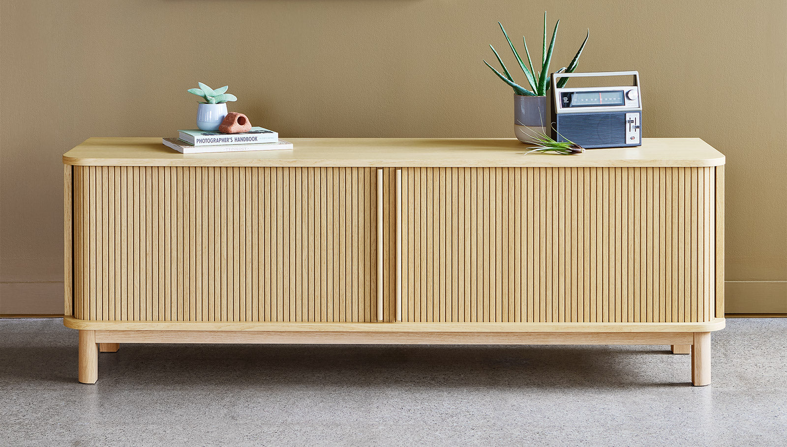 Gus* Modern Ledger Credenza Credenzas Gus