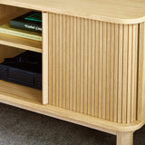 Gus* Modern Ledger Credenza Credenzas Gus