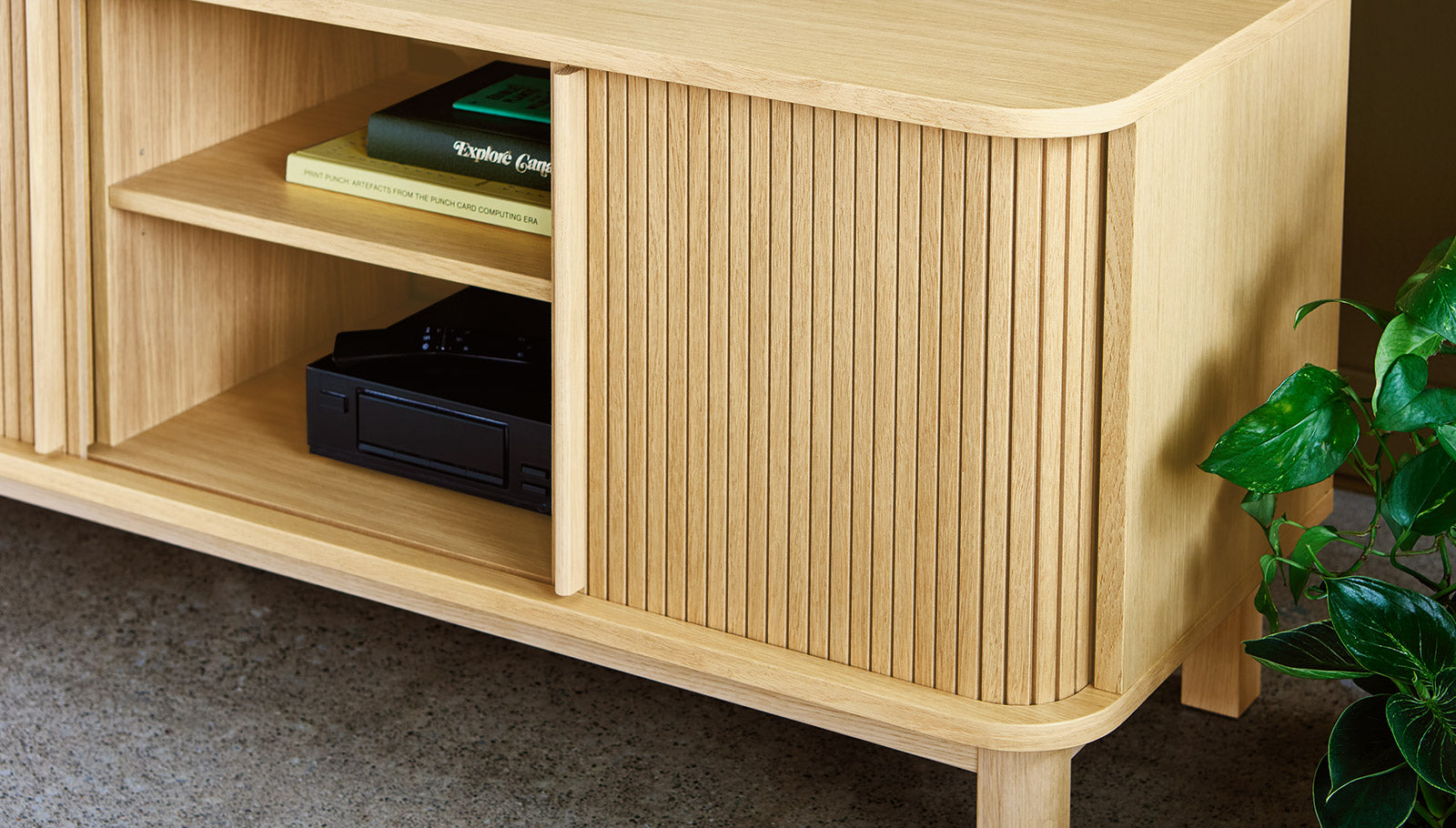 Gus* Modern Ledger Credenza Credenzas Gus