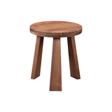 Lindy Accent Stool 4 - a - FURNITURE - accent table Moe's Furniture Walnut