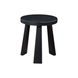 Lindy Accent Stool 4 - a - FURNITURE - accent table Moe's Furniture Black Oak