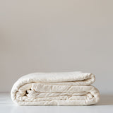 Stonewashed Cotton Velvet Bed Blanket blanket Indaba