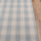 Marlby Tartan Lt. Blue Rug 0-rugs-wool Momeni