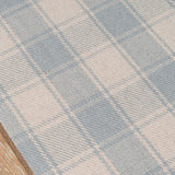Marlby Tartan Lt. Blue Rug 0-rugs-wool Momeni