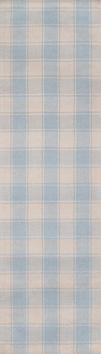 Marlby Tartan Lt. Blue Rug 0-rugs-wool Momeni