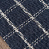 Marlby Plaid Navy Rug 0-rugs-wool Momeni