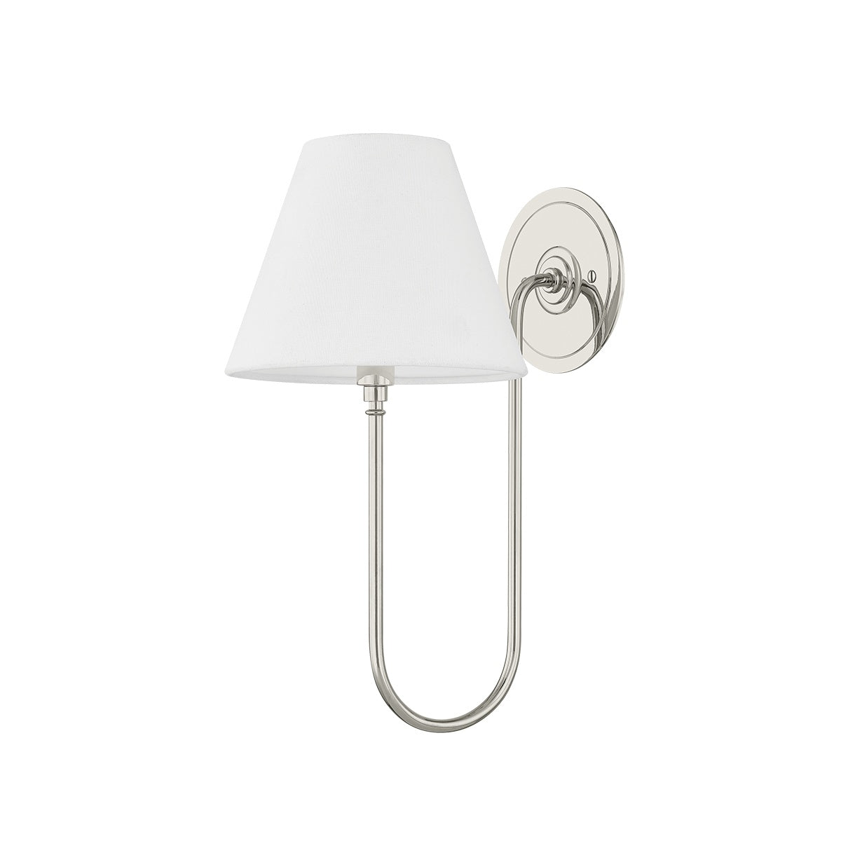 Hawthorne Wall Sconce LIGHTING - Wall Sconce Hudson Valley Lighting Polished Nickel