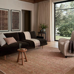 Amber Lewis x Loloi Molly Brick / Bark Rug 0-RUGS-patterned Loloi