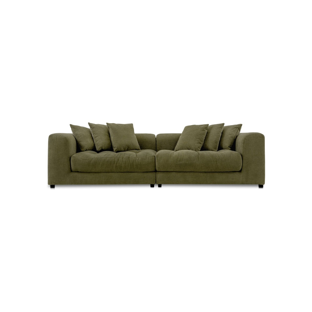 Damek Sofa Furniture - Sofas Moe's Furniture Green