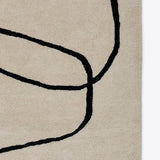 Siena Black / White Rug 0-rugs-wool Momeni