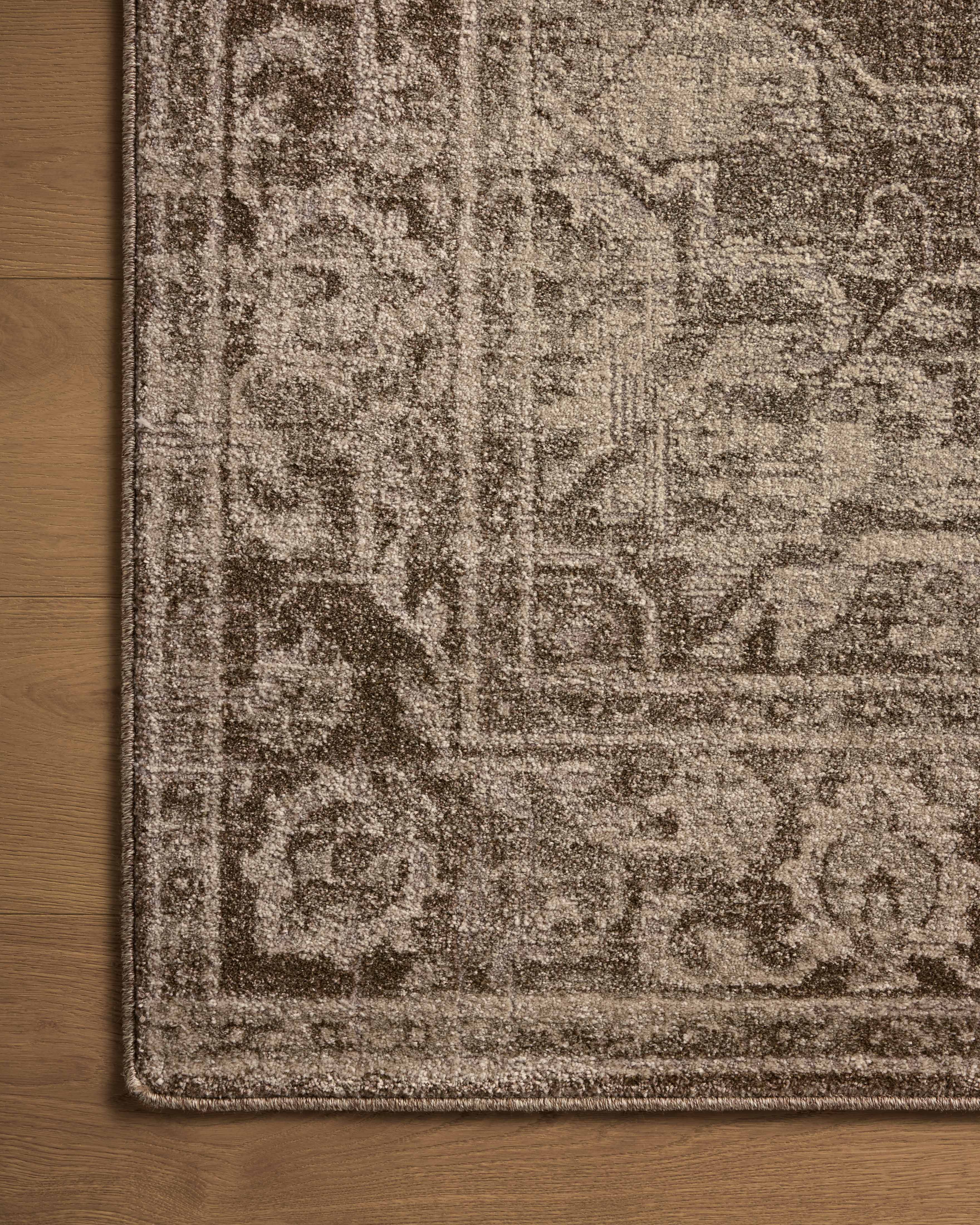 Magnolia Home by Joanna Gaines x Loloi Mona Cocoa / Stone Rug 0-RUGS-jute Loloi