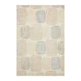 Loloi Milo Teal / Neutral Rug 0-RUGS-wool Loloi