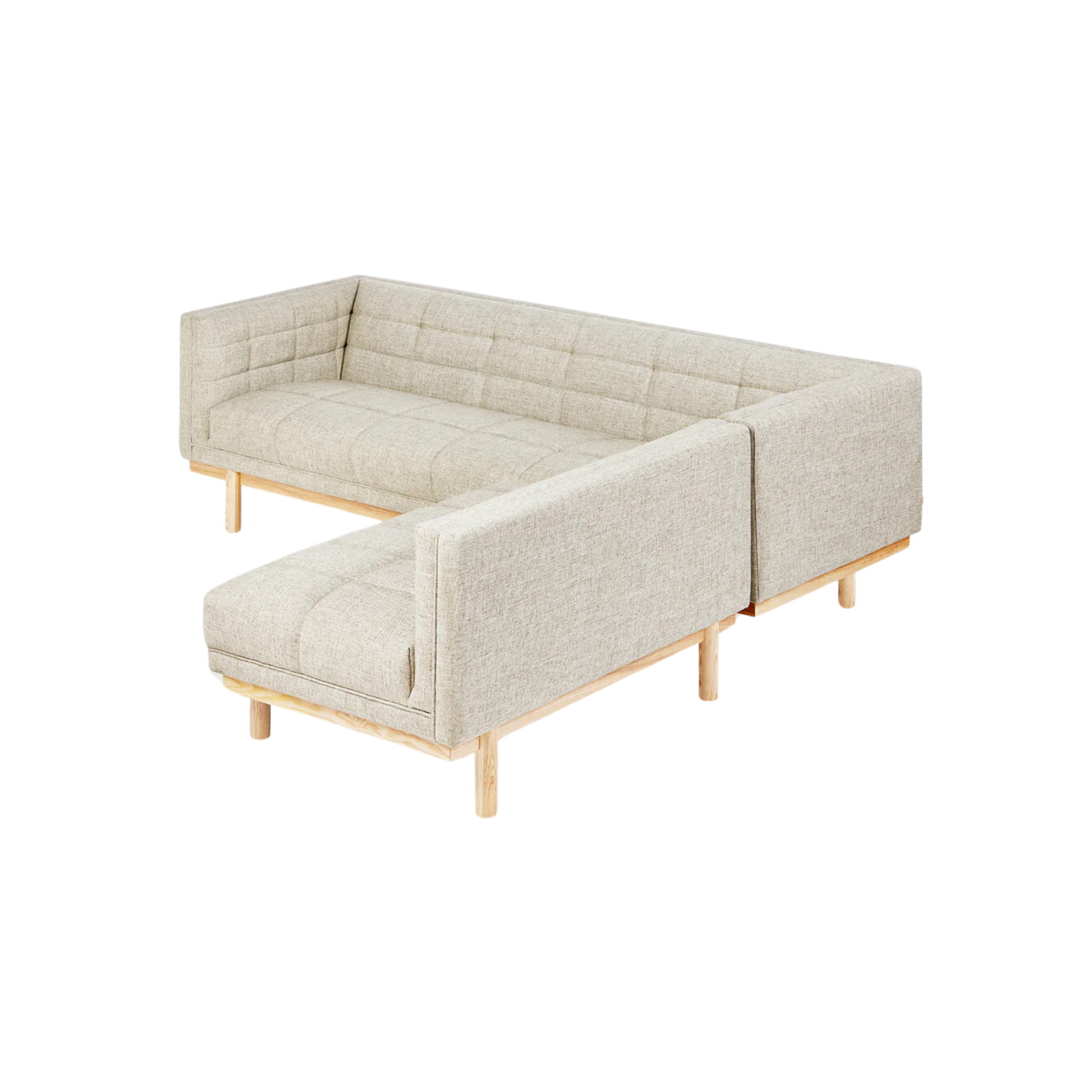 Gus* Modern Mulholland Bi-Sectional 2 - a - FURNITURE - sectional Gus