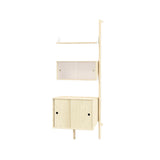 Gus* Branch Multi Storage Unit Add-On FURNITURE - cabinets Gus Blonde Upright / White Bracket / Blonde Wood
