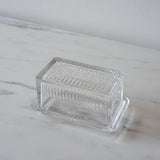 Glass Covered Butter Dish butter dish Abbott Collection
