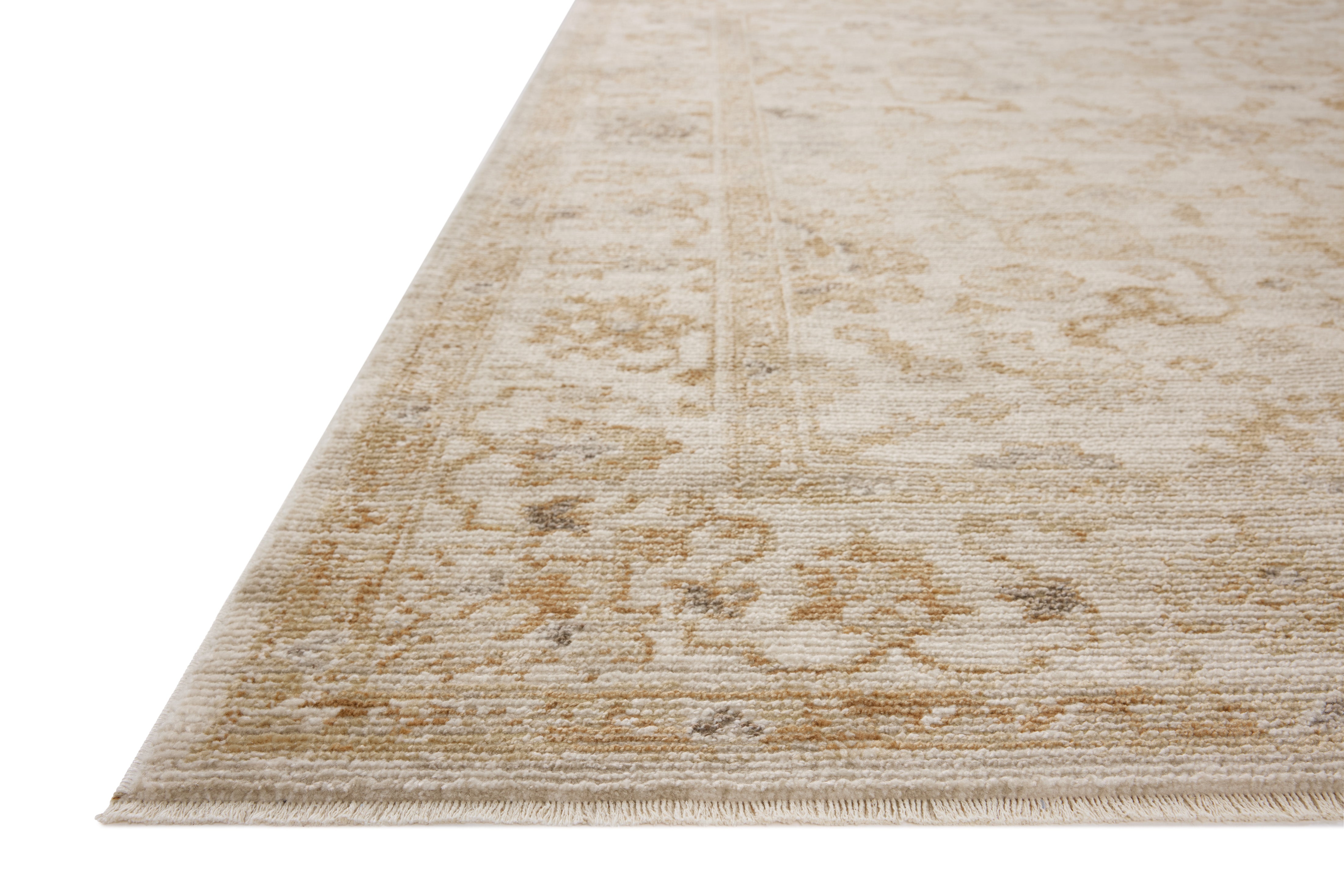 Magnolia Home by Joanna Gaines x Loloi Pace Natural / Gold Rug RUGS - synthetic Loloi
