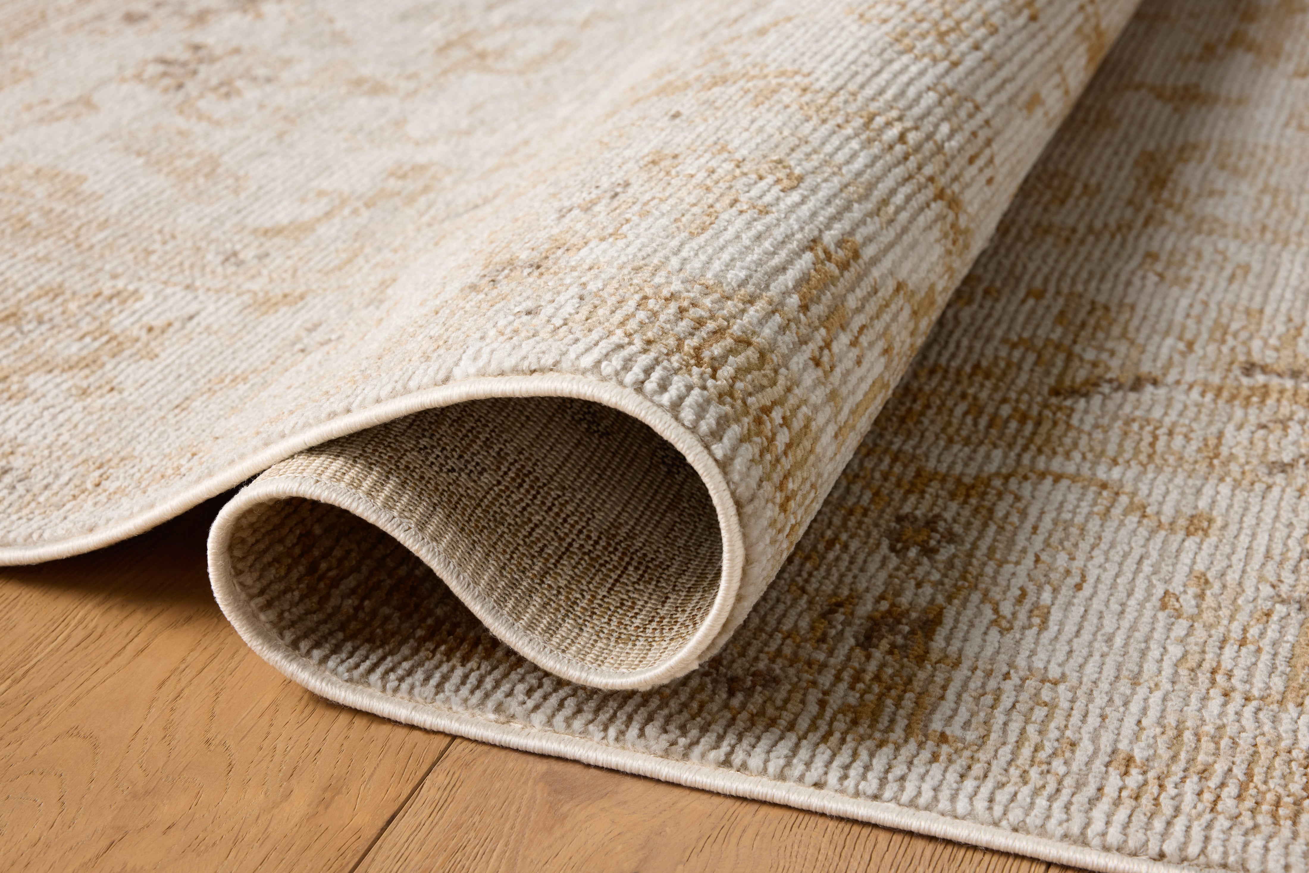 Magnolia Home by Joanna Gaines x Loloi Pace Natural / Gold Rug RUGS - synthetic Loloi