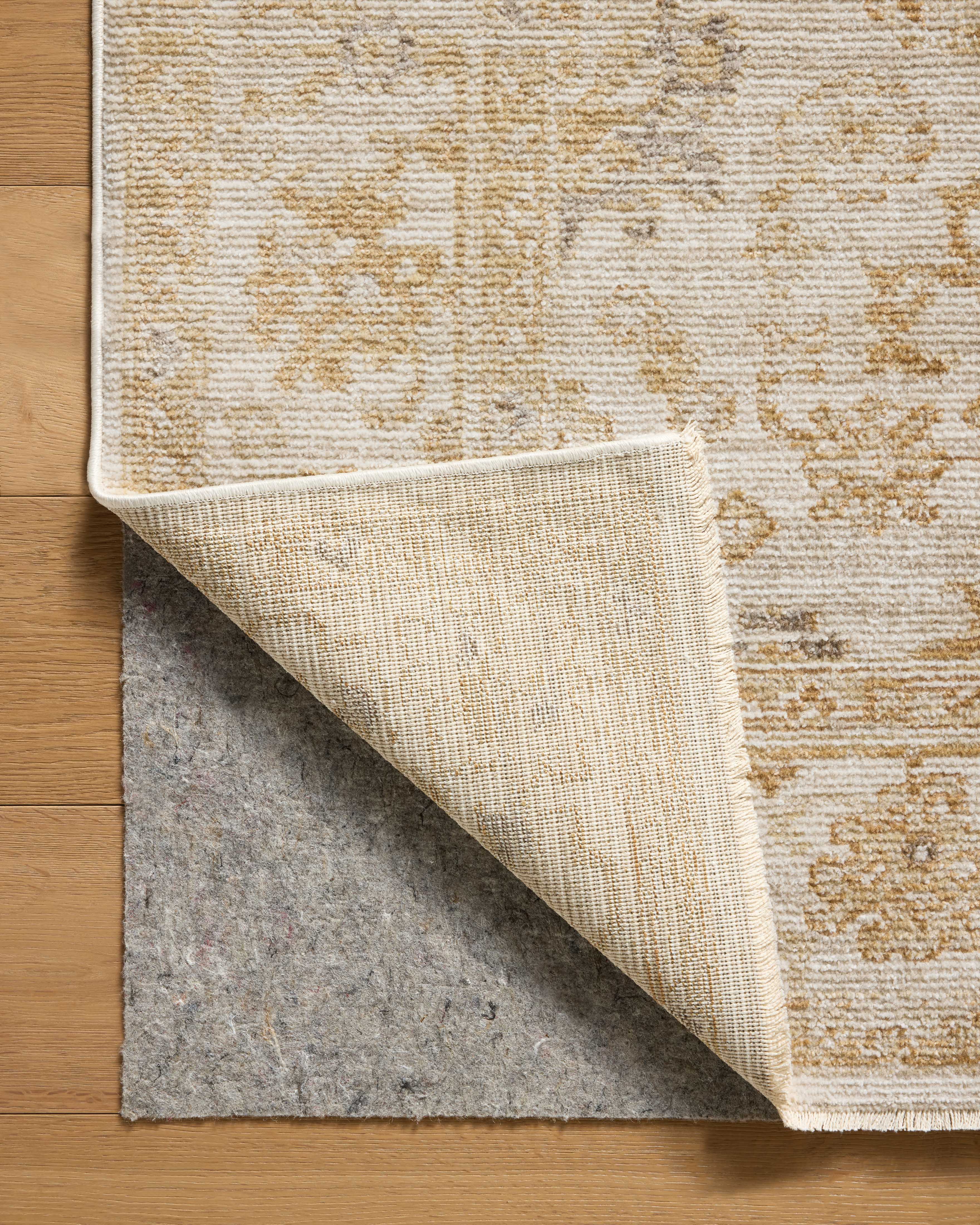 Magnolia Home by Joanna Gaines x Loloi Pace Natural / Gold Rug RUGS - synthetic Loloi