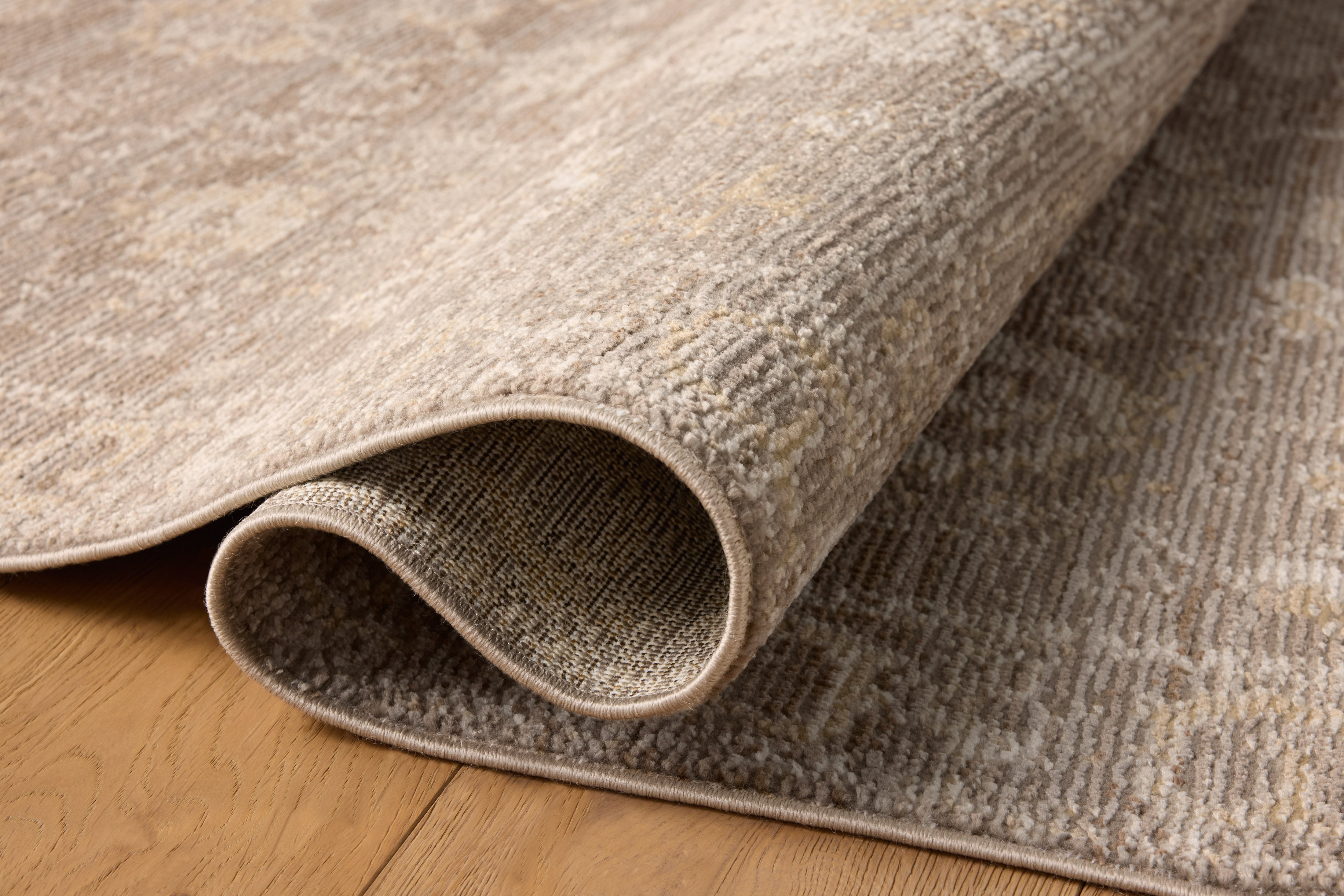 Magnolia Home by Joanna Gaines x Loloi Pace Taupe / Wheat Rug RUGS - synthetic Loloi