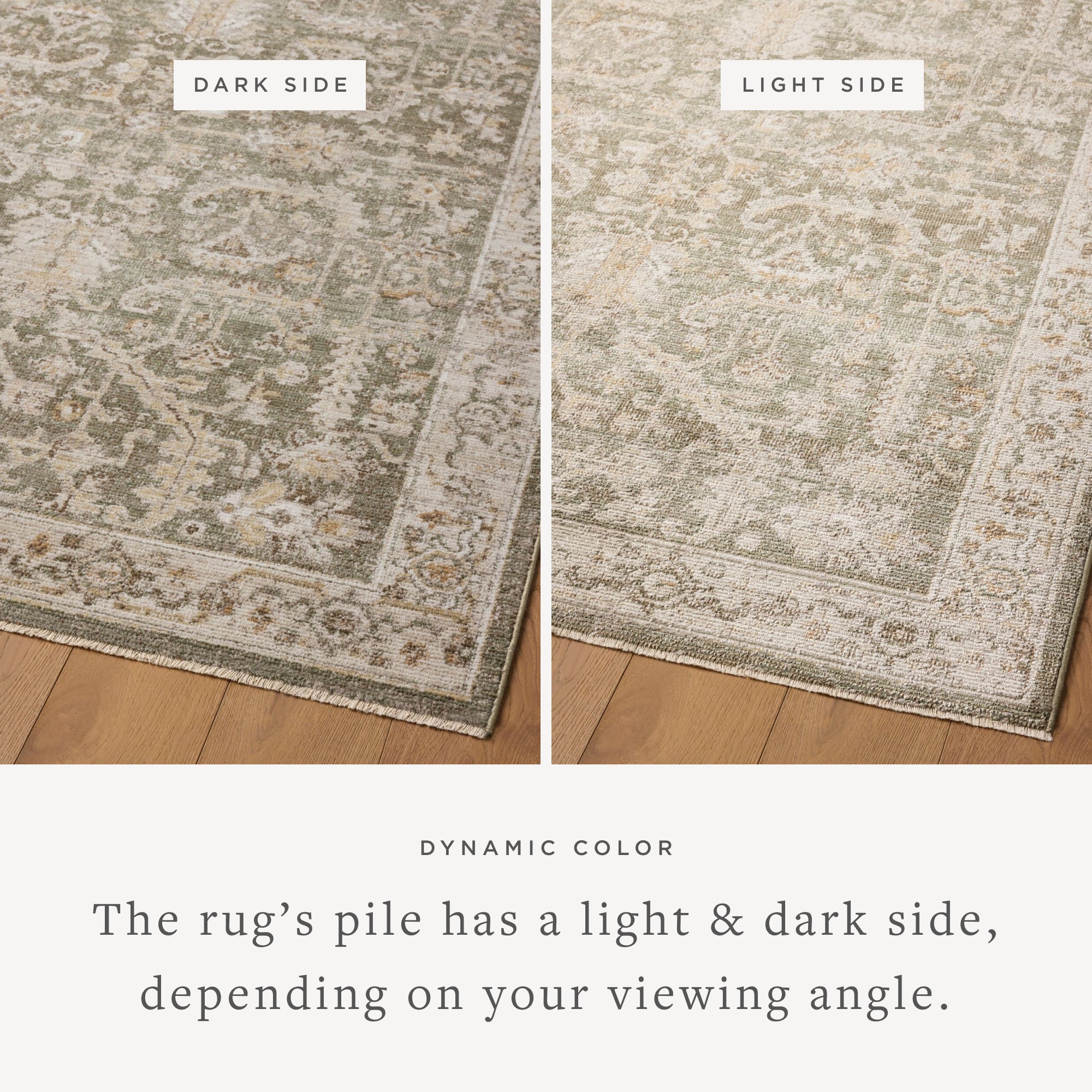 Magnolia Home by Joanna Gaines x Loloi Pace Forrest / Natural Rug RUGS - synthetic Loloi