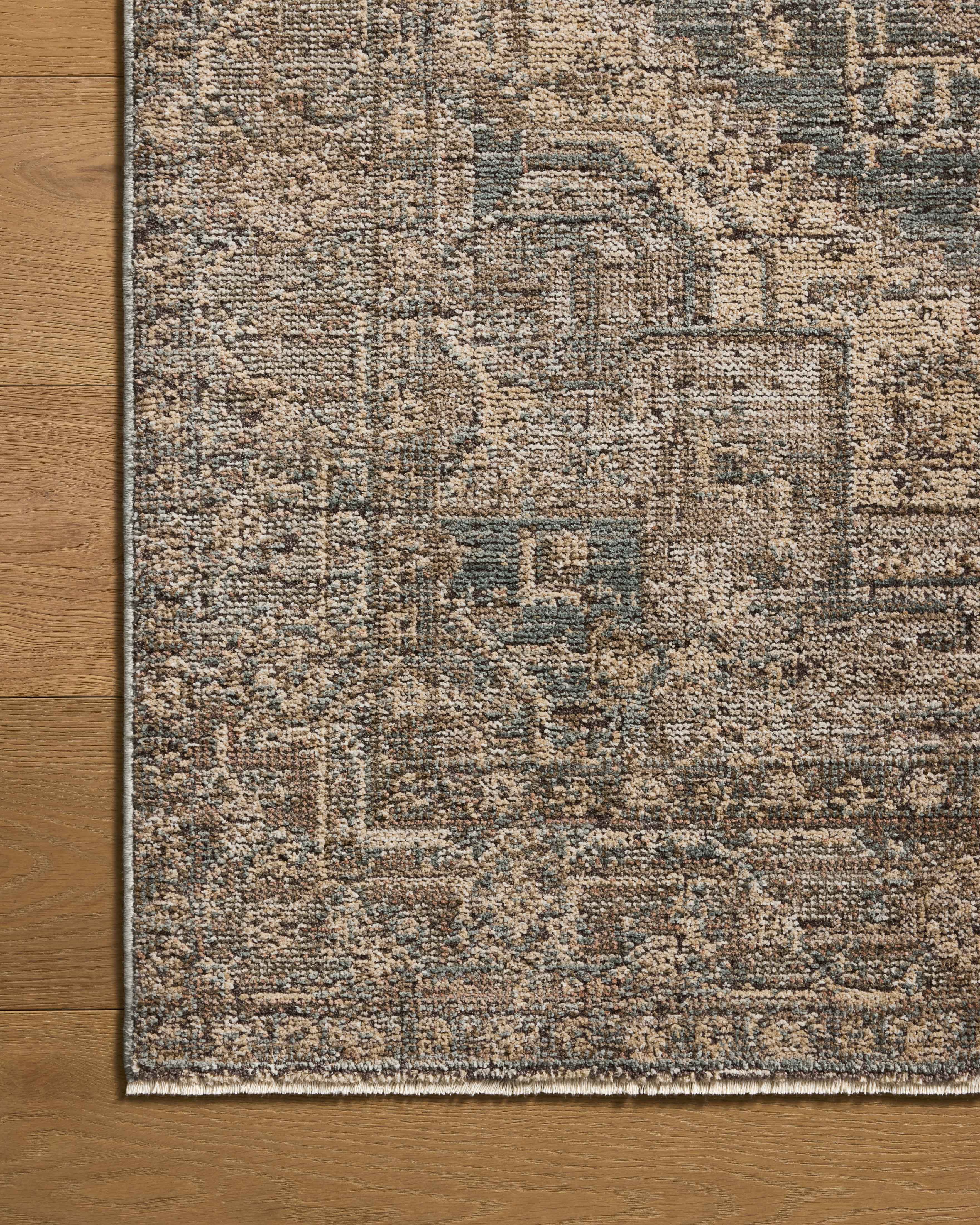 Loloi Priscilla Blue / Bark Rug RUGS - synthetic Loloi