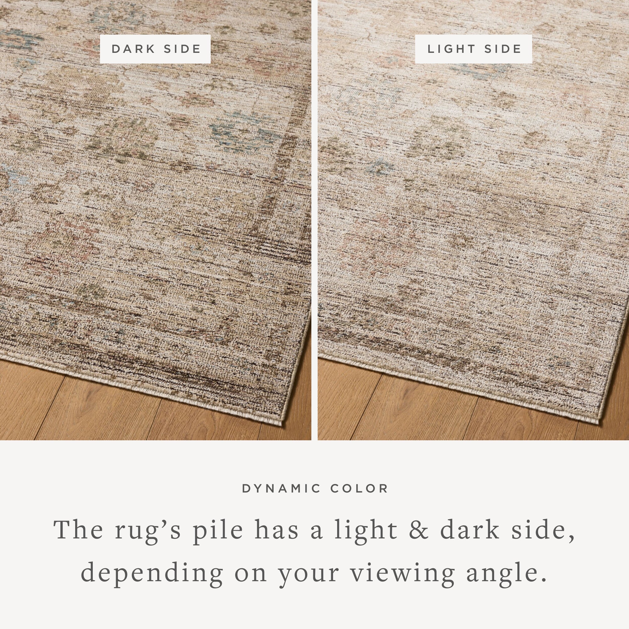 Loloi Priscilla Ivory / Multi Rug RUGS - synthetic Loloi