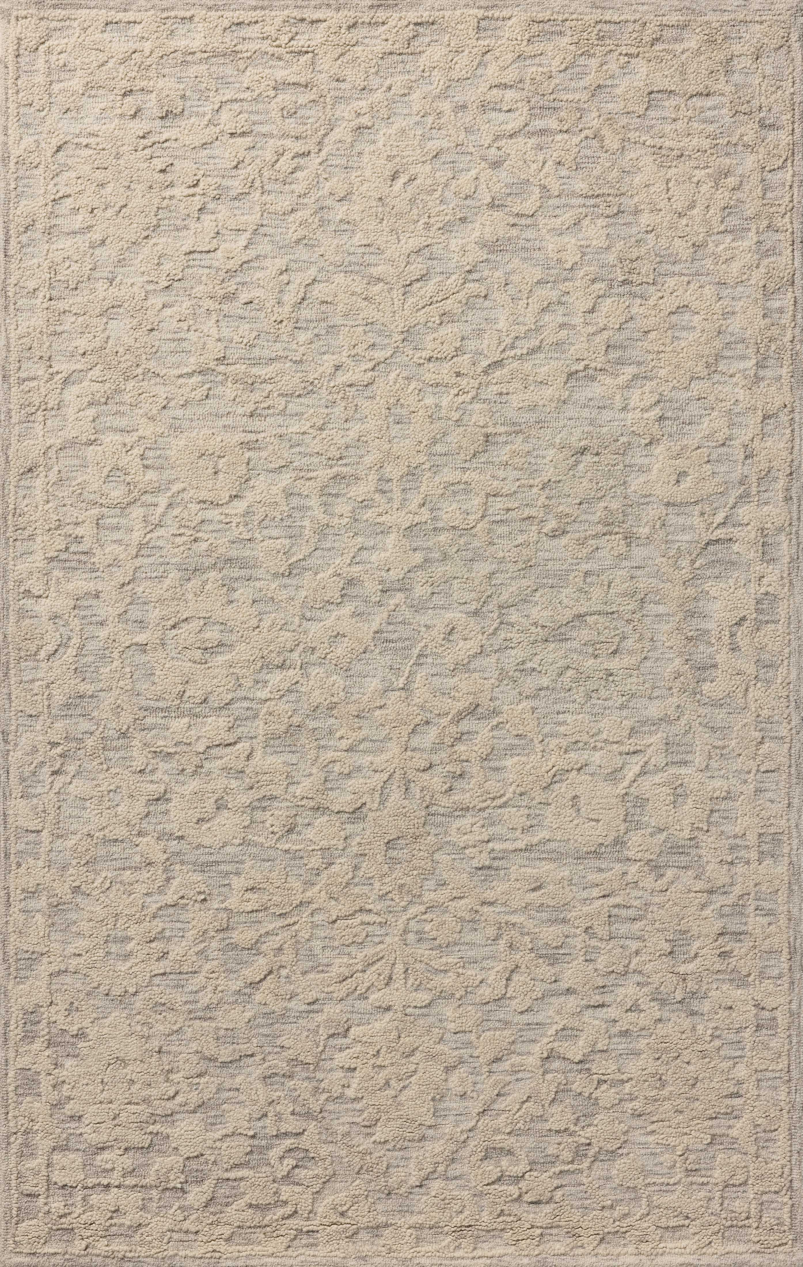 Loloi Prudence Mist / Ivory Rug Rugs Loloi