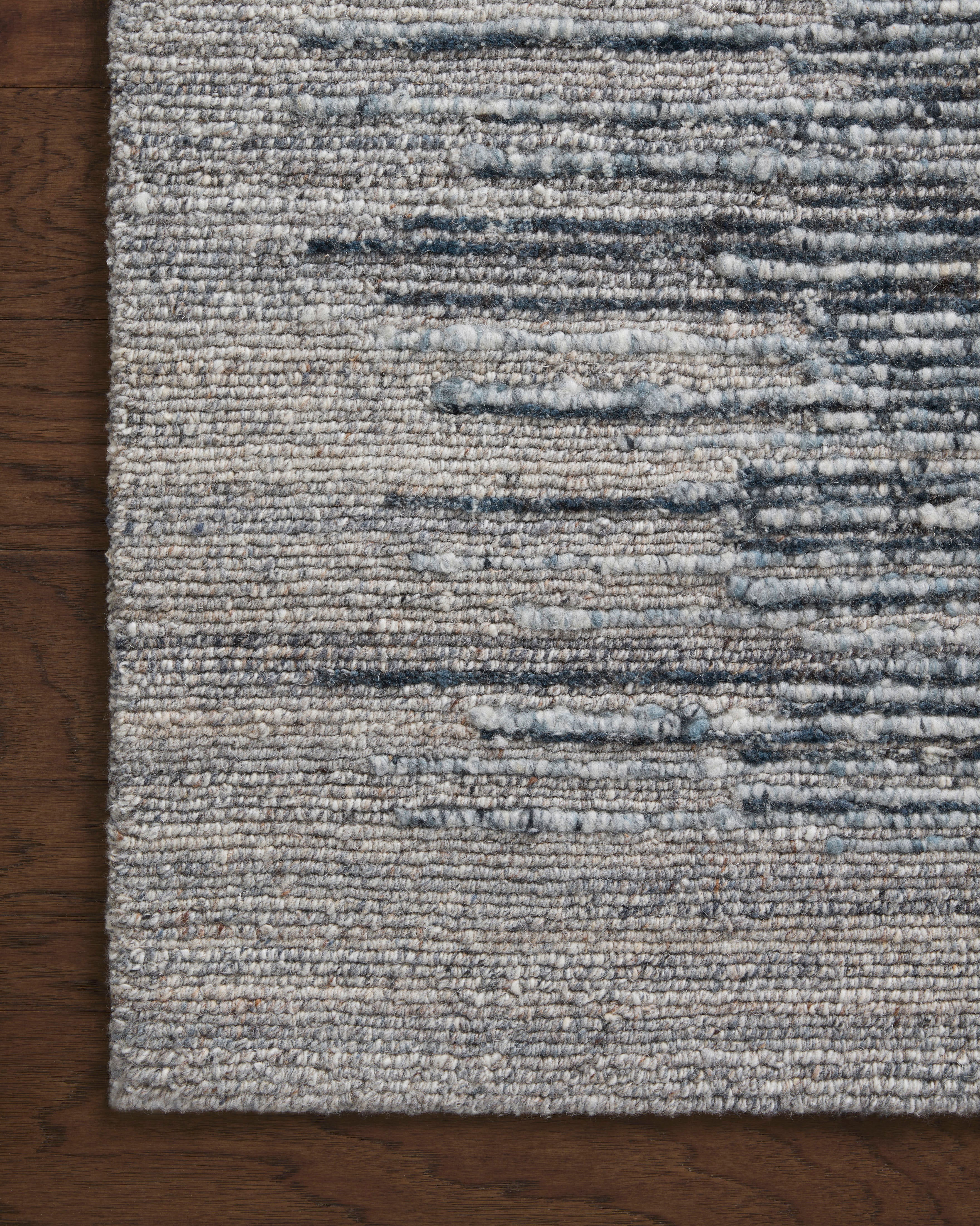 Loloi Raquel Denim / Grey Rug 0-rugs-wool Loloi