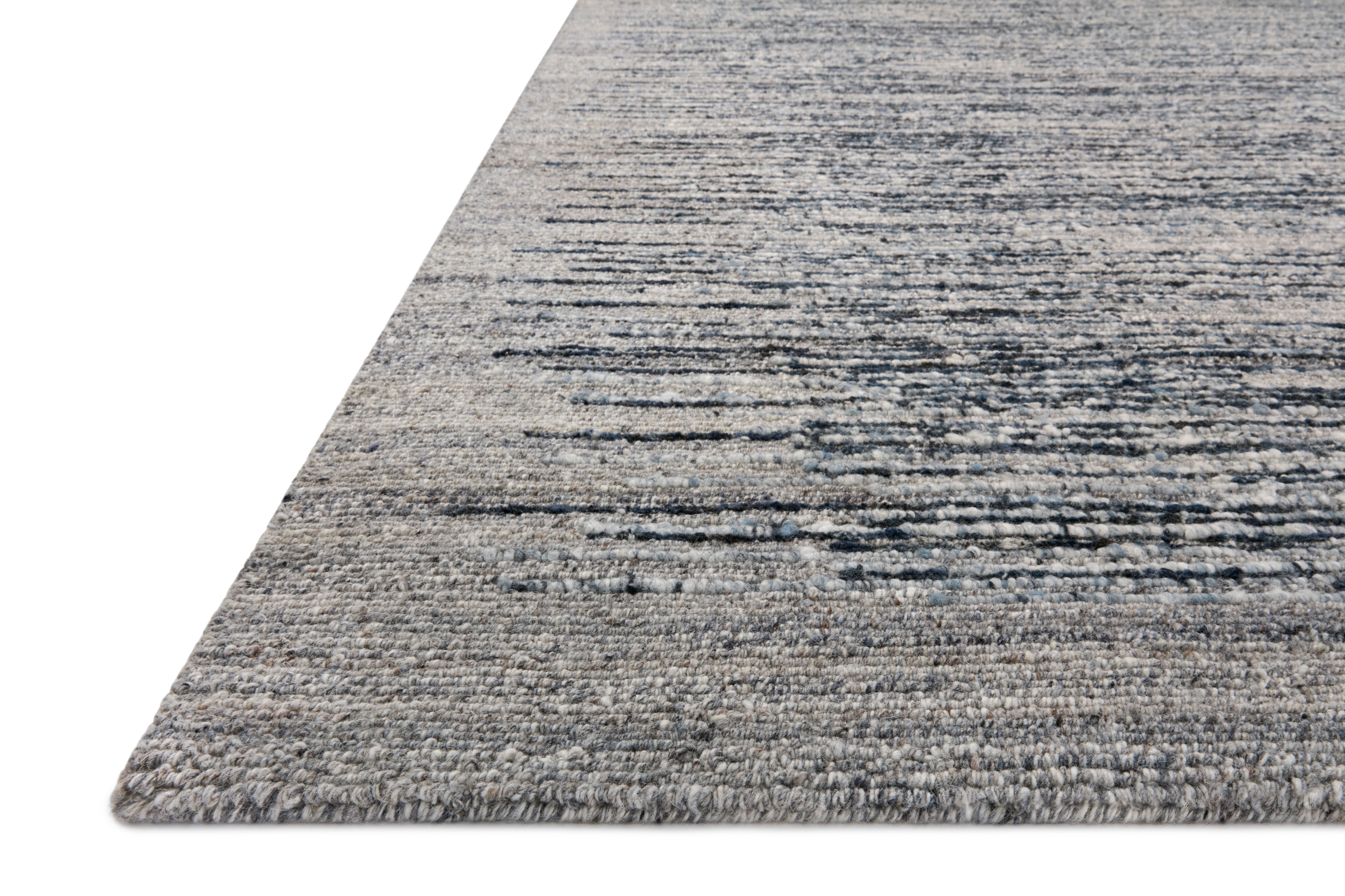 Loloi Raquel Denim / Grey Rug 0-rugs-wool Loloi
