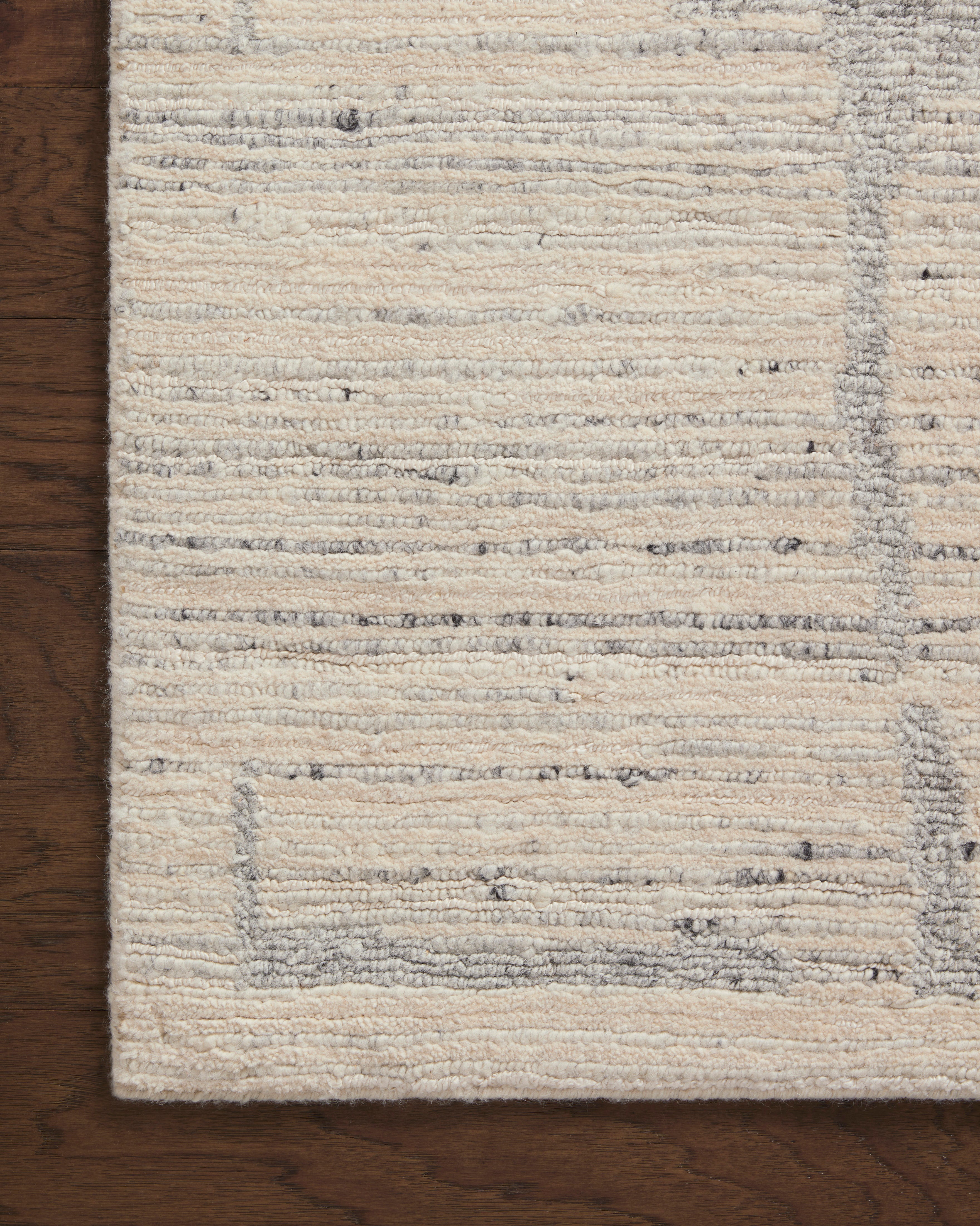 Loloi Raquel Natural / Slate Rug 0-rugs-wool Loloi