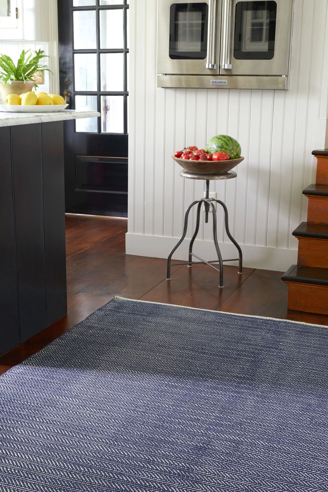 Herringbone Handwoven Cotton Rug RUGS - cotton Dash & Albert