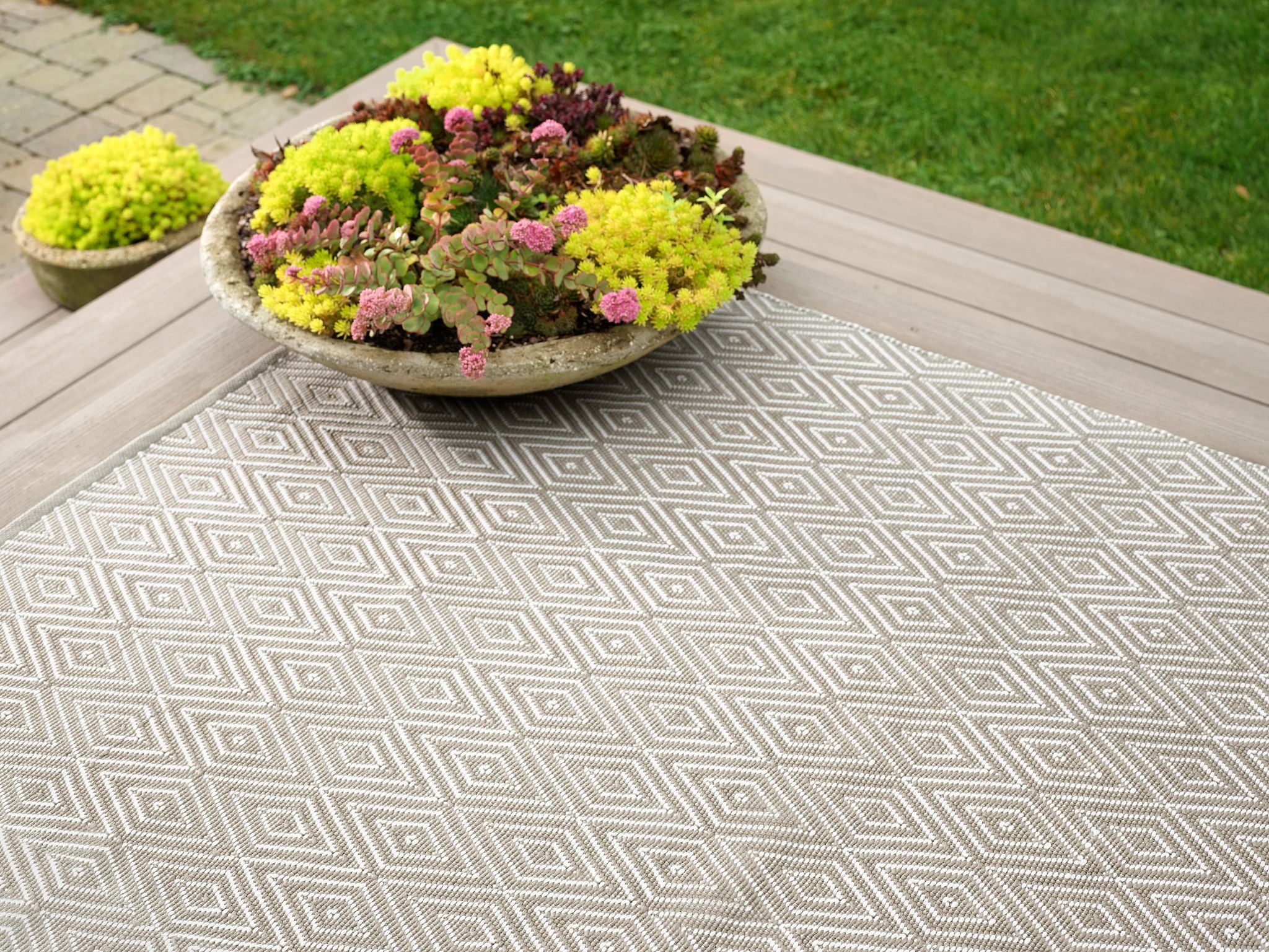 Diamond Handwoven Indoor/Outdoor Rug Dash & Albert